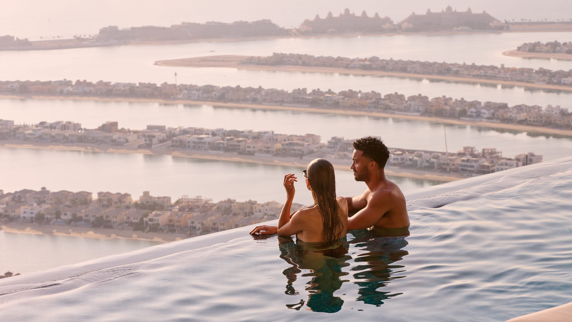 Rise with AURA, Sunrise Pool Experience - Burj View High Table seating 2nd Row, , large